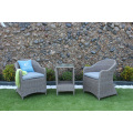 Poly Rattan Armchair Set For Outdoor Garden - ATC Furniture